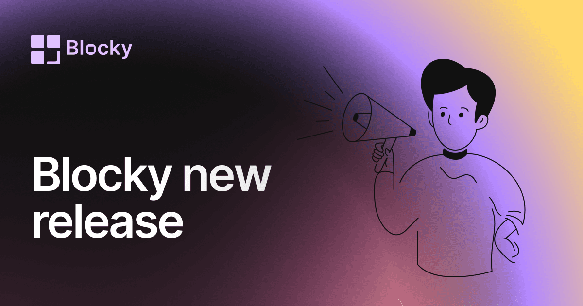 Blocky Widget Release: Account Links and Smarter Embeds