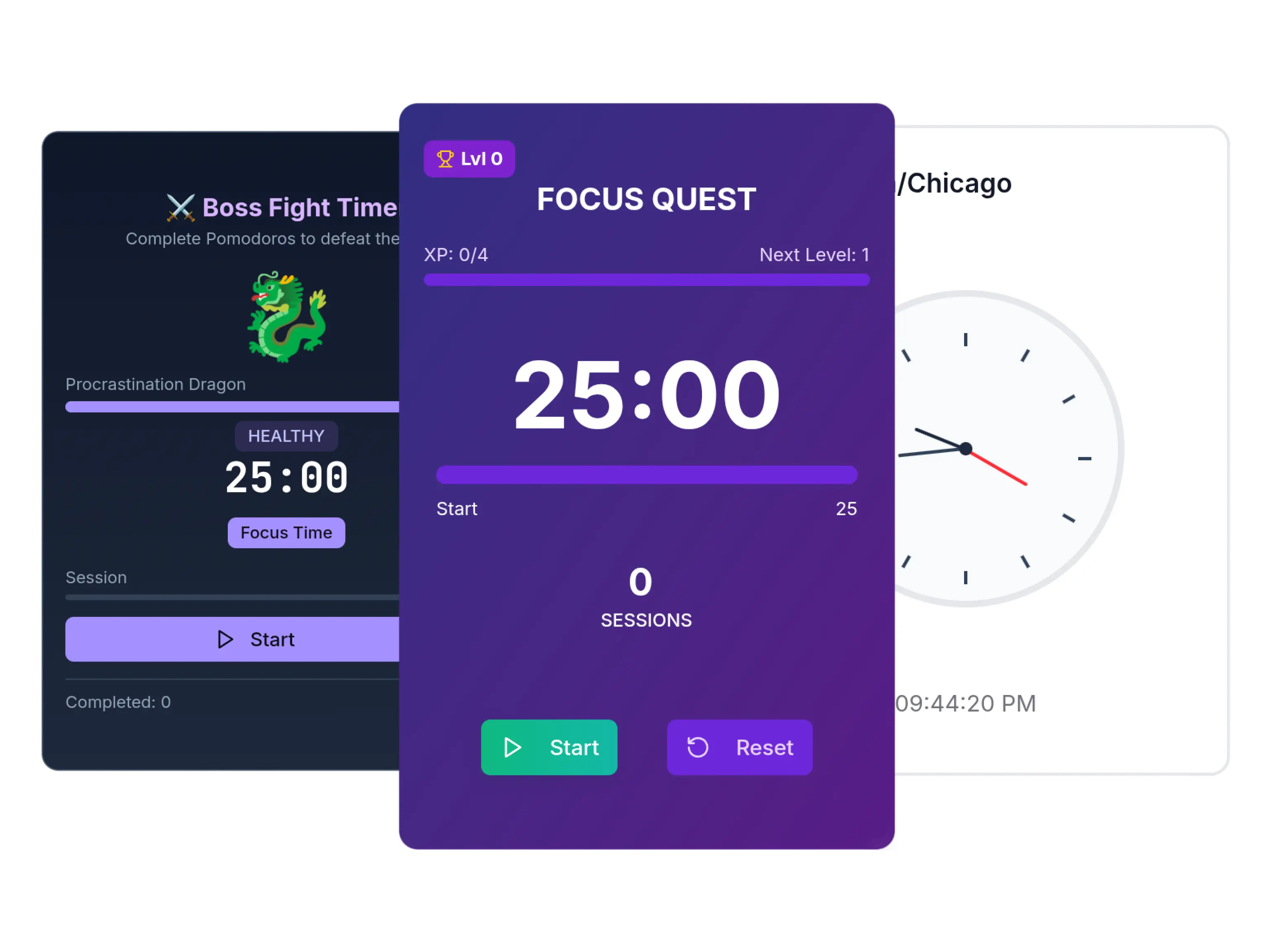 Timers and Trackers