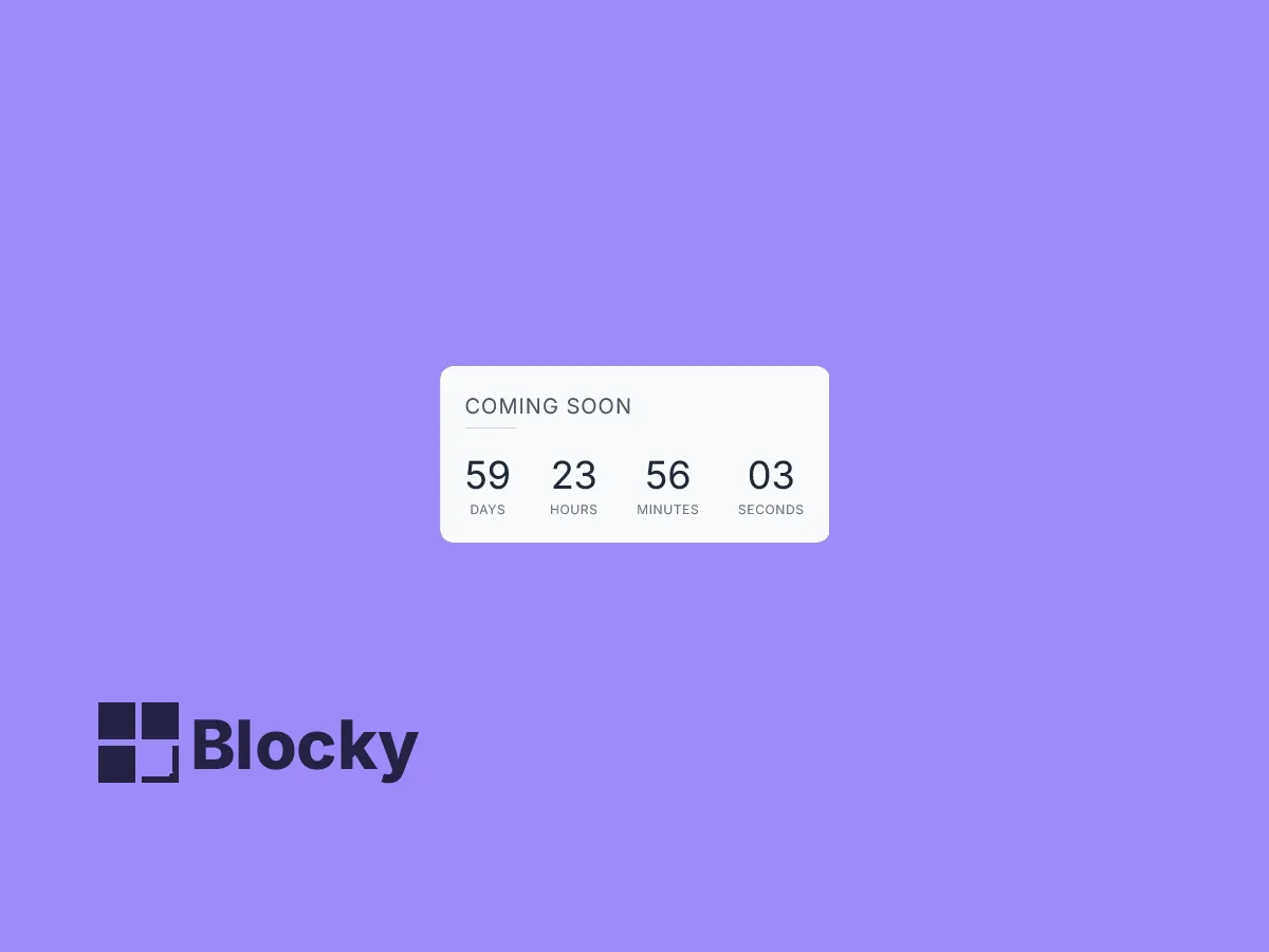 Minimalist Countdown Timer