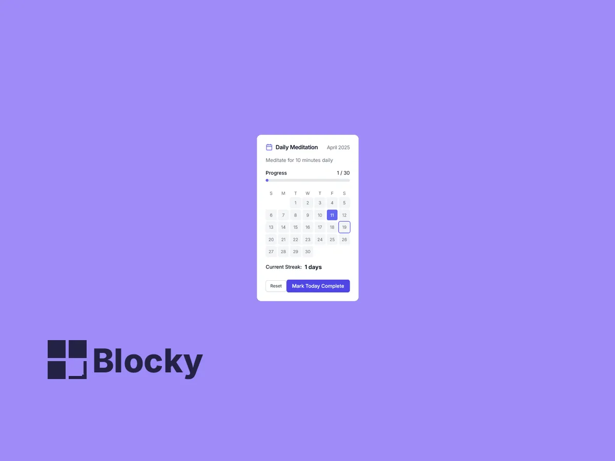 Heatmap Habit Tracker