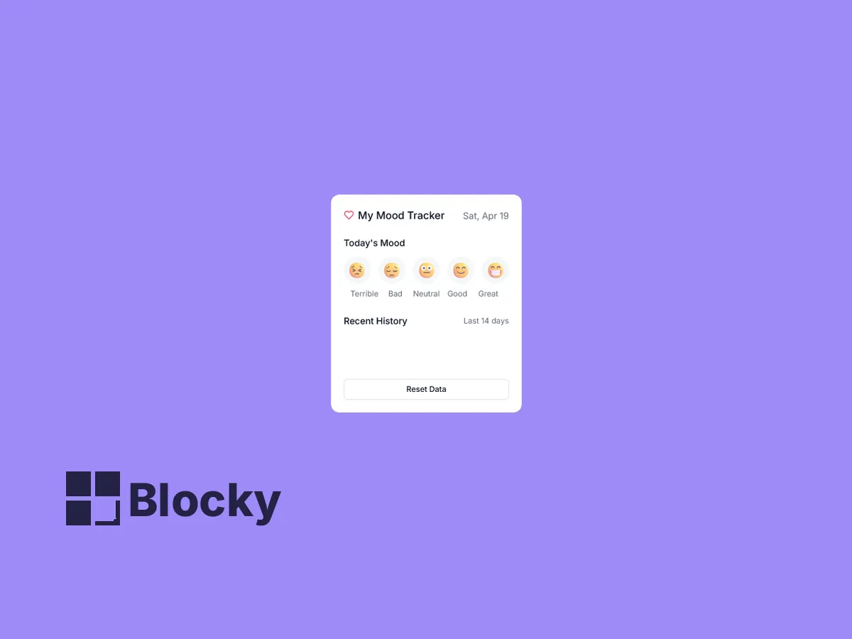 Minimalist Mood Trackers