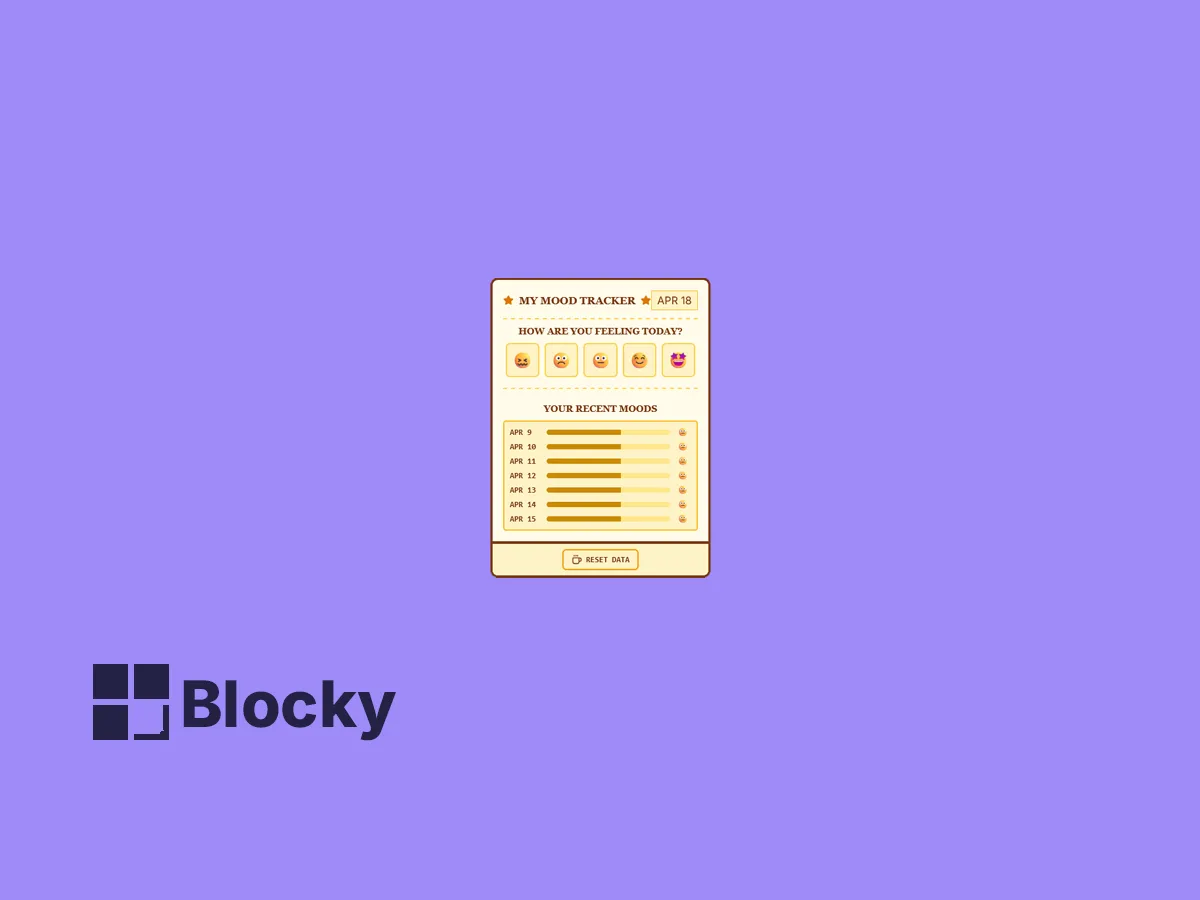 Retro Mood Trackers