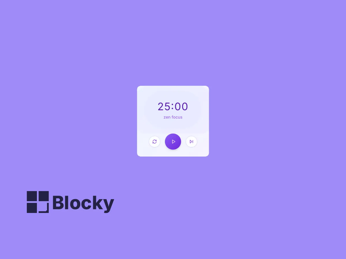 Zen Pomodoro Timer