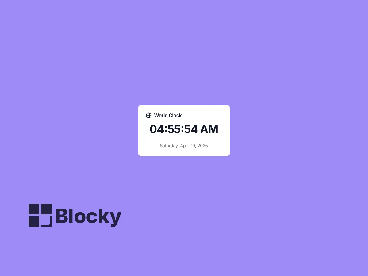 World Clocks