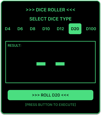 Retro Dice