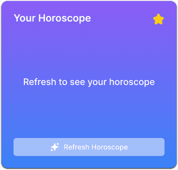 Gamified Horoscope