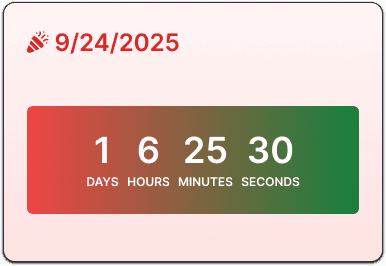 Holiday Countdown