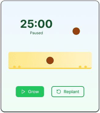 Nature Pomodoro