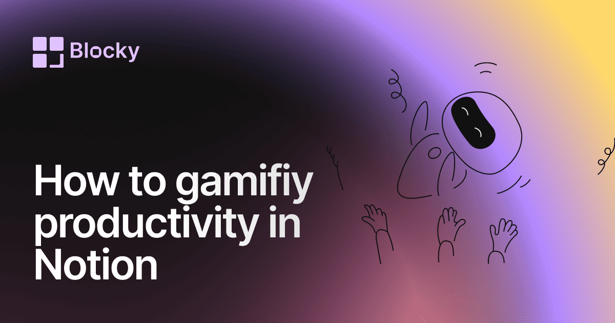 Gamified Productivity in Notion