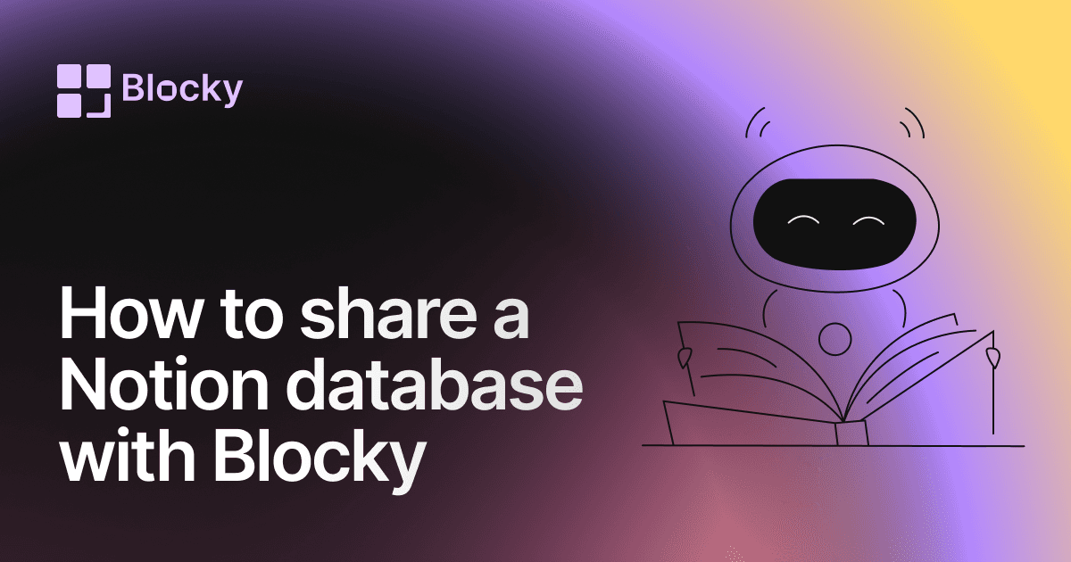 Create Charts from a Notion Database