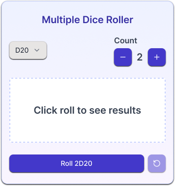 Multiple Dice