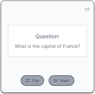 Minimalist Flashcards